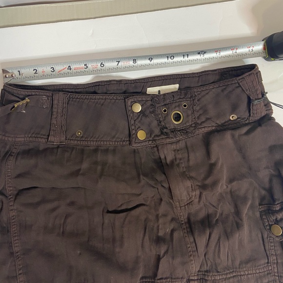 Da-Nang Military Surplus Utility Style Cargo Mini Skirt w/ Grommets Size Large - Picture 6 of 6